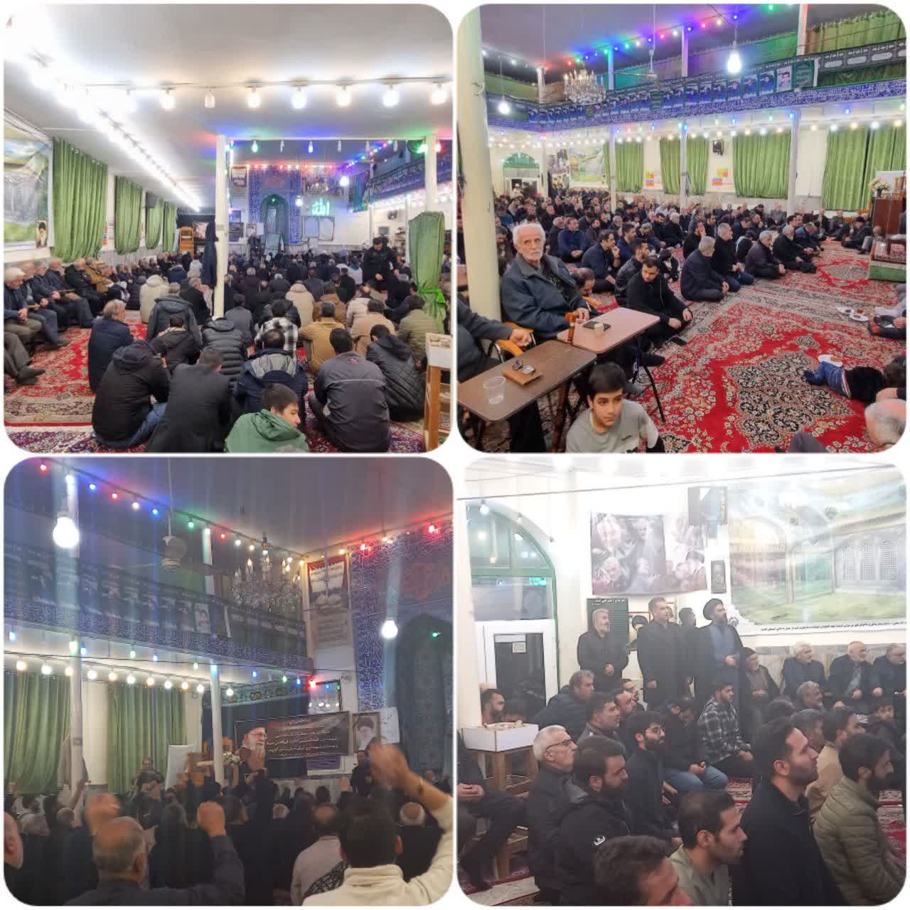برگزاری مراسم یادبود شهید حضرت امام خامنه ای