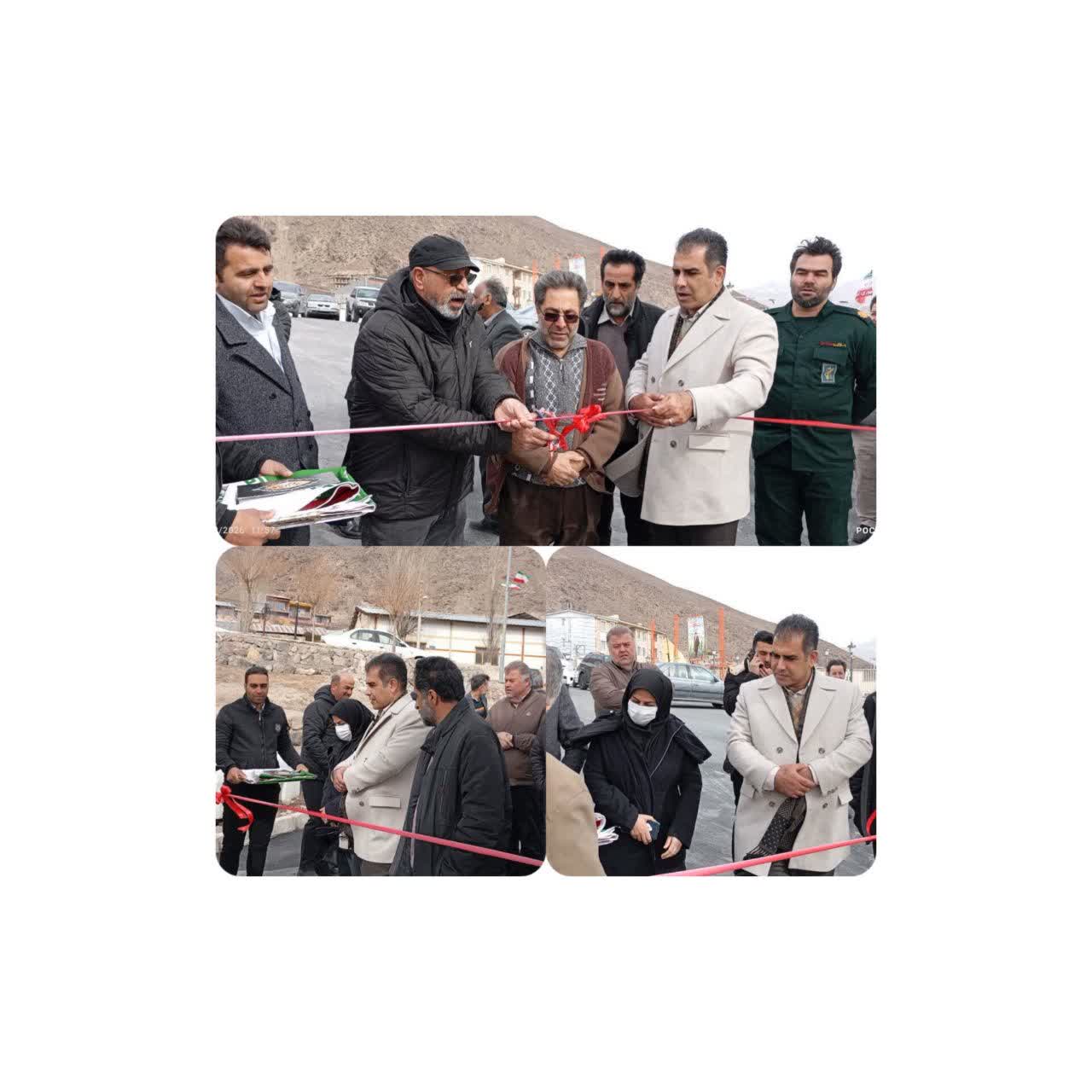 افتتاح پروژه های شهرداری رینه لاریجان